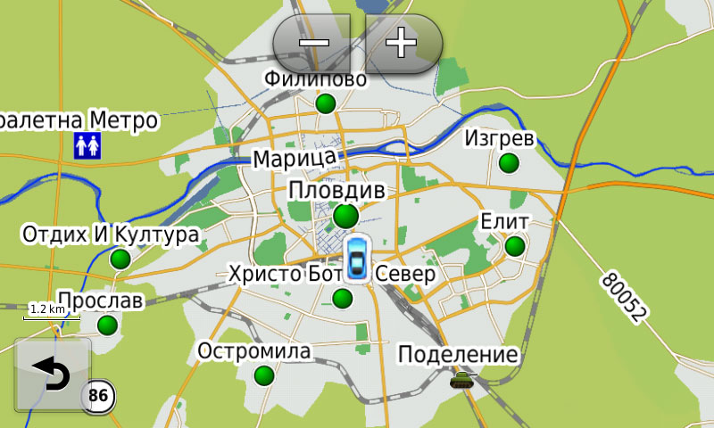 Карта града гисметео